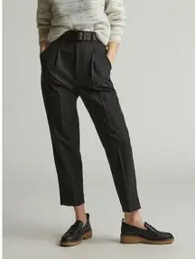 Everlane The Way High Tapered Pant in Black 14