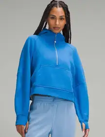 Scuba Oversized Half-Zip Hoodie