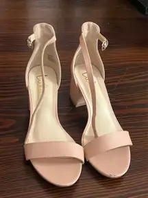 Lulu’s Nude Block Heel