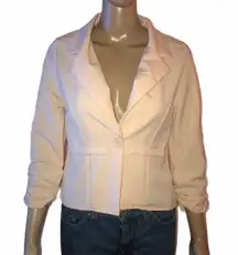 French  High Low Hem Blazer