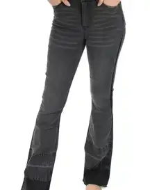 Indigo Rein Juniors Flare Jeans in Washed Black Size 3 NWT