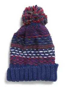 Do Everything in Love knitted Pom Pom hat