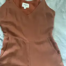 Everly Jumpsuit Women’s Size Small Cropped Wide Leg Sleeveless 2 Pocket Jumper