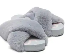 Toms - Women's slippers Susie  sandals shoes grey size 9 comfy footwear