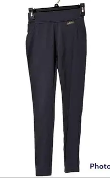 Matilda Jane Clothing size XS women's solid gray leggings stretchy comfy new
