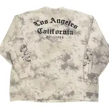 Dixie D’Amelio x Hollister Sweatshirt size M Tie Dye Crew neck Dragon Limited