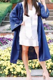 White Graduation Dress