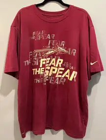 Nike Florida State University Tee Fear The Spear