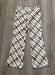 Princess Polly Plaid Pants in Brown and Cream 🤎