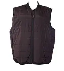 Apt. 9 Purple Puffer Vest Jacket Size XL