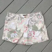 Axcess Liz Claiborne Floral Chino Shorts