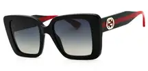 New Gucci Sunglasses GG1861S 005 Black/Green/Grey