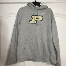 Nike Purdue gray hoodie Women's Large