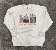 Taylor Swift 1989 taylors version sweatshirt taylor swift books