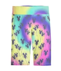 Disney Tie-Dye Mickey Ballon Print Biker Shorts