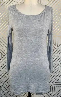 Marine Layer Striped Slub‎ Rayon Gray Stripe Tee