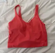 Lululemon Raspberry Cream Align Tank