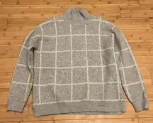 Rachel Zoe turtleneck wool blend sweater