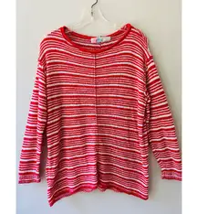 Free People Sz S Beach Stretch Pullover Knit Textured Cover Up Tee Shirt Top