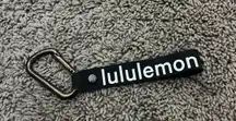 Lululemon Keychain