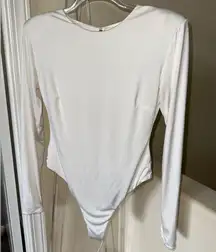 House Of CB Shoulder Pad Bodysuit