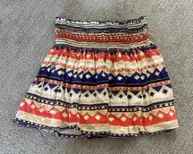 70s style multi-coloured skirt 