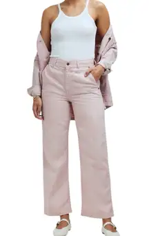 Madewell x MN Dye Studio Perfect Vintage Wide-Leg Carpenter Jean Size 26 /25
