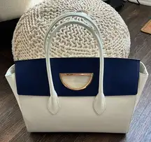 Samantha Thavasa White & Blue Purse