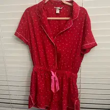 Victoria secrets pajama shorts romper med