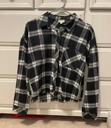 Cropped Flannel 