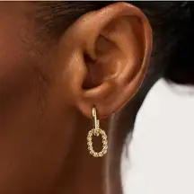 Elegant Gold Hoop Earrings