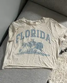 Cropped Florida Tee