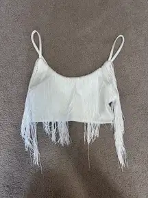 Shein Fringe Top Crop