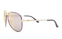 SALVADORE FERRAGAMO Quartz sat aviator sunglasses 🦋