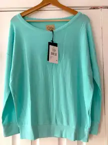 Chaser Breezy Blue Sweatshirt NWT‎ Size Medium