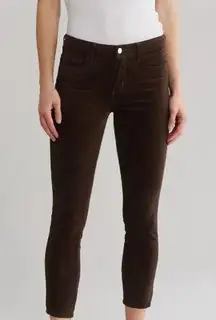 L'agence Margot Skinny High Rise Java Crop Jeans Sz. 24