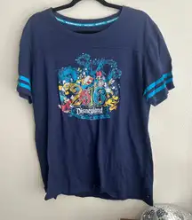 Disneyland Resort 2016 Music‎ Magic Memories Navy Blue T-Shirt XL