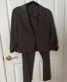 Amanda and Chelsea Brown Blazer and Pants Set size MP/6P