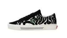 ★ Vans x Anderson .Paak Sid DX ‘Malibu’ Zebra Print Skater Shoes / Sneakers ★
