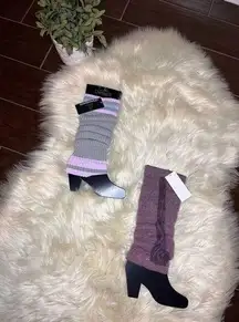 A Design leg warmers 2 pair