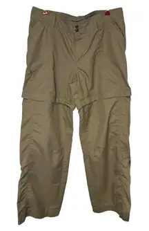 Nike ACG Women's‎ Pants Convertible Front Pocket Zip Off Hiking Outdoor Size 8