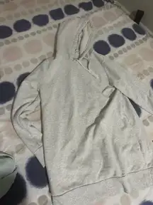 Boutique Super cute Grey/off White Oversized Hoodie