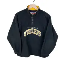 Vintage NFL Pro Line by Champion Pittsburgh Steelers Embroidered Fleece Pullover