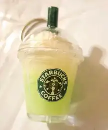 Starbucks Matcha Frappuccino Keychain