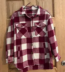 Women’s plain Fannel button‎ down shirts size s