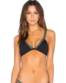 LSPACE Triangle Ribbed Farrah Bikini Top