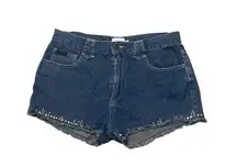 Calvin Klein  Blue Cut Off Jean Denim Women Shorts Size 9