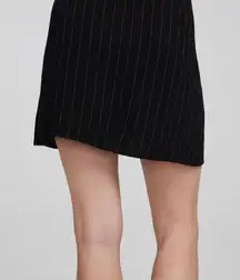 SO Black and White Checkered Skirt