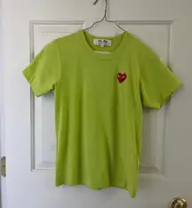 Comme des Garçons Play Green Heart T-Shirt