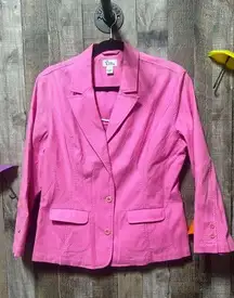 Lilly Pulitzer Vintage Pink Blazer